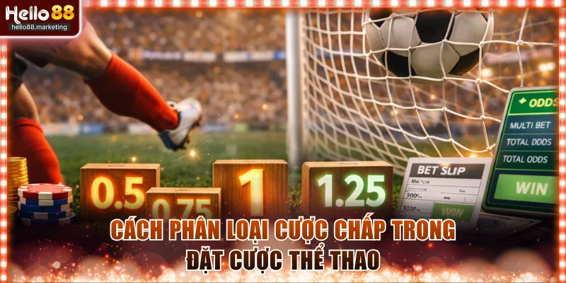 Cách phân loại cược chấp là gì