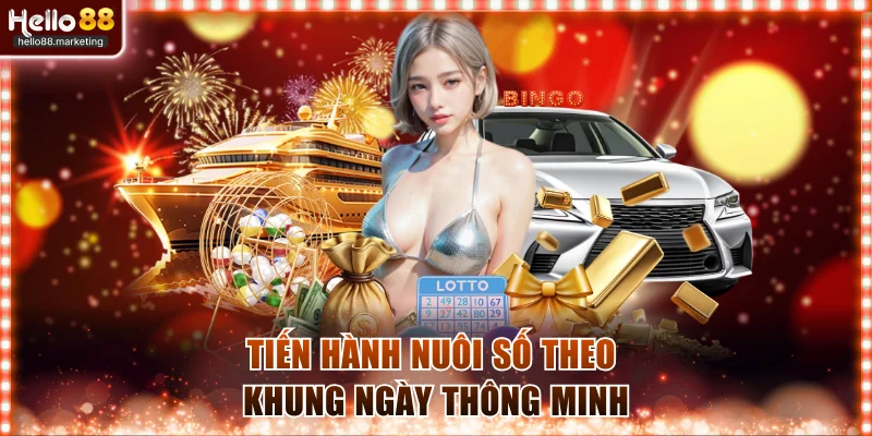 Tiến hành nuôi số theo khung ngày thông minh